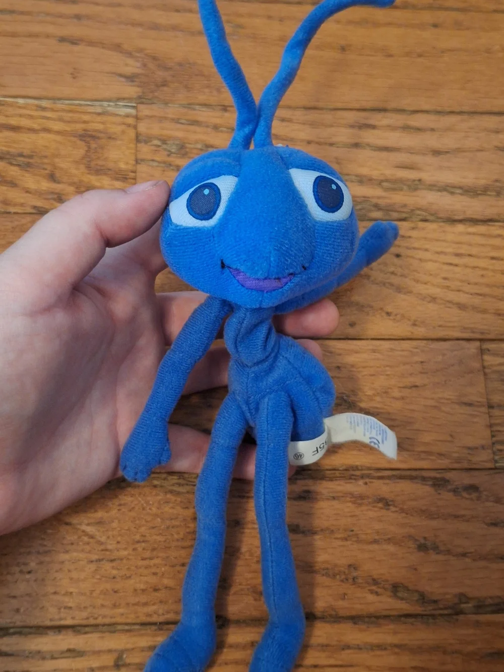 Vintage Disney A Bug's Life Plush Toys - Blue Dim